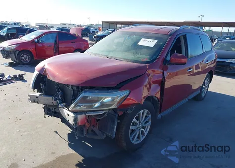 2015 Nissan Pathfinder Platinum/S/Sl/Sv z USA, uszkodzony, nr VIN 5N1AR2MN9FC600837